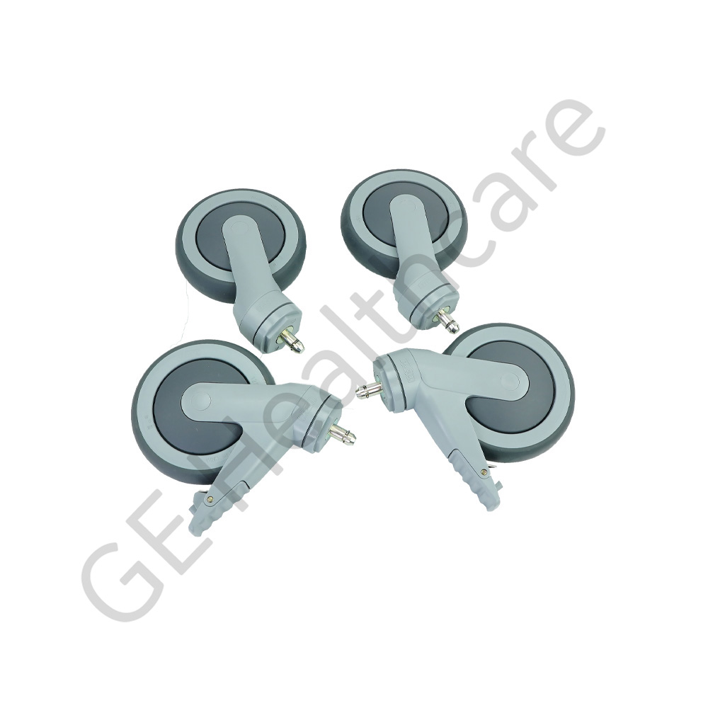 KIT DE RUEDA, 4W- GIRATORIA, 125MM DE DIÁMETRO, MONTAJE DE VÃSTAGO KIT DE RUEDA, 4W- GIRATORIA, 125MM DE DIÁMETRO, MONTAJE DE VÃSTAGO